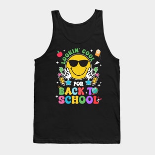 Lookin' Cool For Back To School Gift For Boy Girl Kids Tank Top